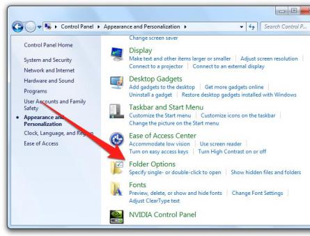 Jak przeglądać ukryte pliki w systemie Windows 7 na różne sposoby